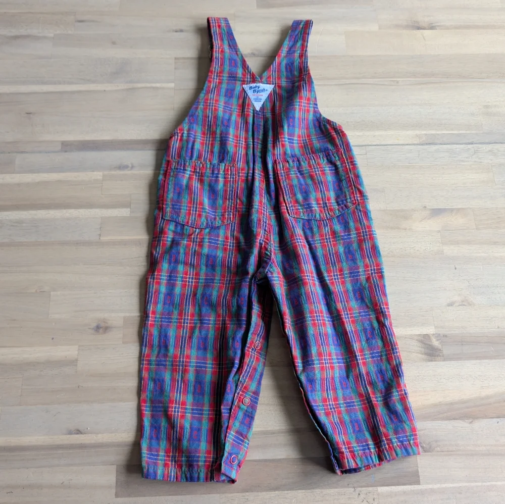 Vintage Baby B'Gosh Vestbak by Oshkosh B'Gosh Overalls NEW‎ w/ Tags 18mo
